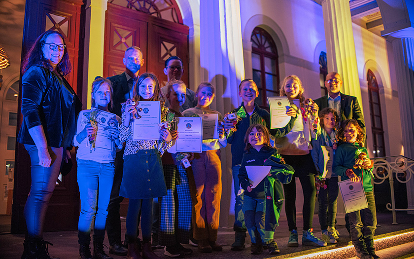 Kinder erhalten Auszeichnung vom Lionsclub Norderney
