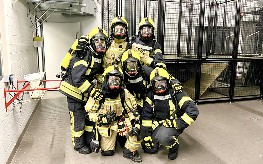 5 neue Atemschutzgeräteträger für die Feuerwehr Norderney