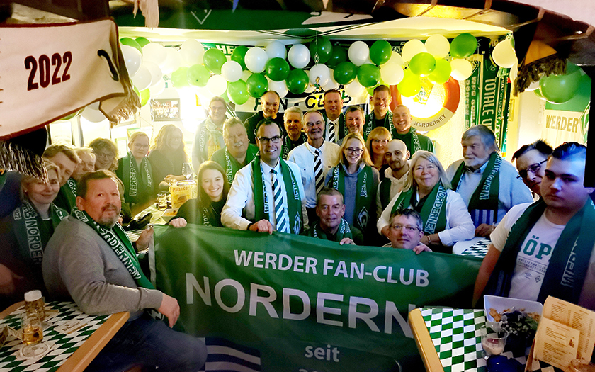 Werder-Fans feiern 20-Jähriges