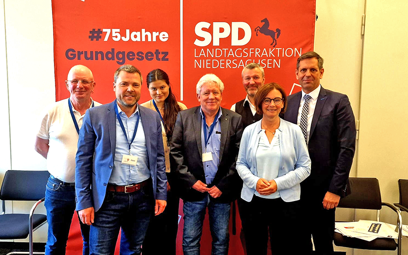 SPD-Fraktion zu Besuch in Plenum