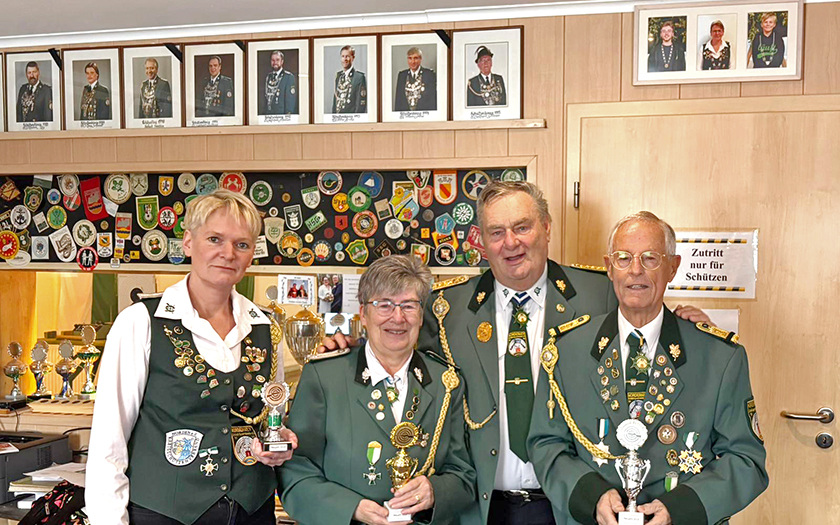 Neujahrsschießen eröffnet Vereinsjahr