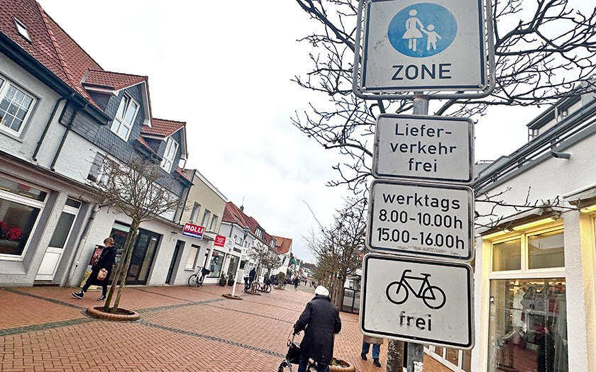Fußgängerzonen: Viele Regeln, wenig Wirkung