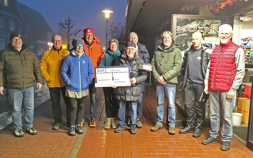 11.000 Euro für das Krankenhaus