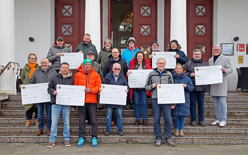 Lions-Club verteilt rund 12.000 Euro