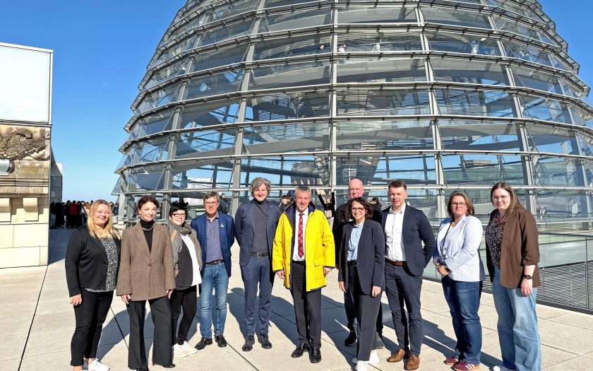 Inselvertreter bei Saathoff zu Gast