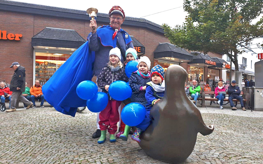 Norderneys Ausrufer geht in die Superhelden-Rente