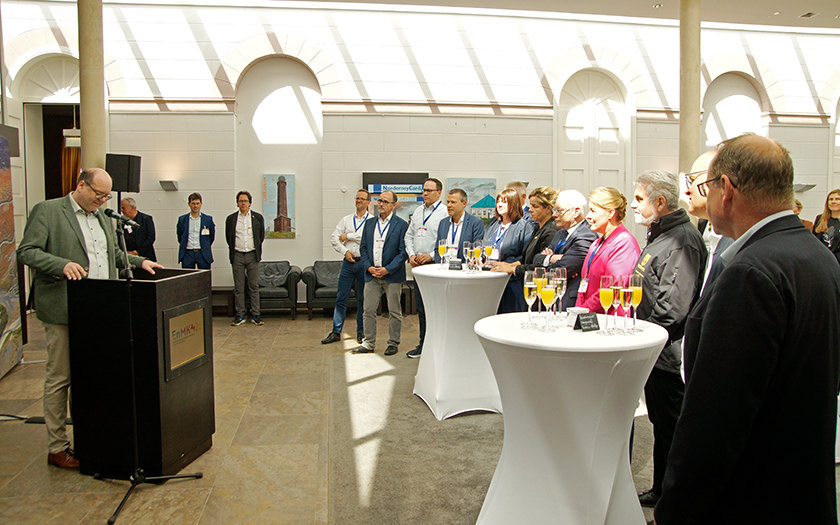 Landesvertreter zur Konferenz in Empfang genommen