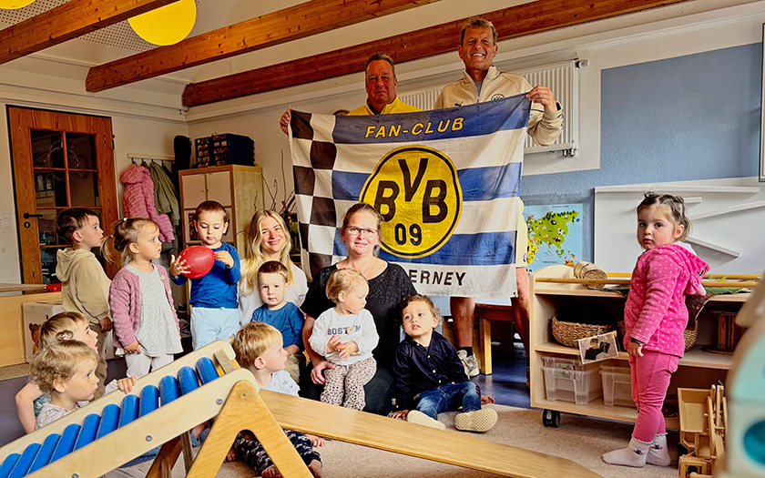 Neue Spielgeräte für die Kleinsten