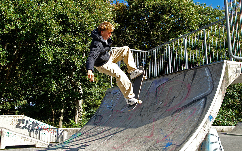 Mit dem Skateboard zur Meisterschaft